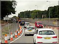 SK5535 : Roadworks on Clifton Lane by David Dixon