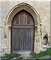 TF0919 : The Abbey Church of Saints  Peter and Paul: South Door by Bob Harvey