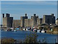 SH4762 : Caernarfon Castle by Robin Drayton