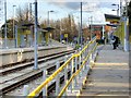 SJ8386 : Peel Hall Tram Stop, Metrolink Manchester Airport Extension by David Dixon