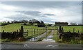  : Barn and farm buildings, west of Low Lane by Christine Johnstone