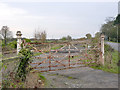 TF2643 : Old entrance to Hubberts Bridge station goods yard by Alan Murray-Rust