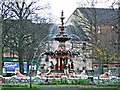 NS4864 : Fountain Gardens fountain by Thomas Nugent