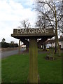 TM1178 : Palgrave Village sign by Geographer