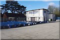 SO9063 : Swimming pool and Lido buildings, Droitwich Lido, Droitwich Spa, Worcs by P L Chadwick