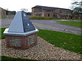 TF8425 : Memorial at RAF West Raynham, Norfolk by Richard Humphrey