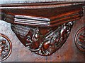 SJ8398 : Manchester Cathedral Misericord by David Dixon