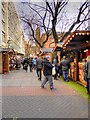 SJ8398 : Manchester Christmas Market, Lincoln Square (Brazenose Street) by David Dixon