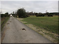 SU3301 : Cycleway through Roundhill camp site by Hugh Venables