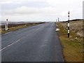 NZ0345 : Moorland road at Hawkburn Head by Oliver Dixon