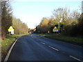 TM3968 : Entering Yoxford on the A12 Main Road by Geographer