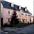 SO2118 : Four dragons outside the Dragon Inn, Crickhowell by Jaggery