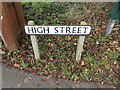 TL3960 : High Street sign by Geographer