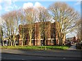 SO8554 : Former British Telcom building in Worcester by Philip Halling