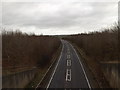 TL1958 : A428 Cambridge Road, Eynesbury by Geographer