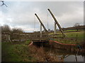 ST9777 : Lift bridge, Wilts & Berks Canal, near Foxham by Vieve Forward