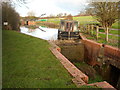 ST9877 : Lift bridge and lock, Wilts & Berks canal, Foxham by Vieve Forward