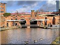 SJ8397 : Bridgewater Canal, The Grocers' Warehouse by David Dixon