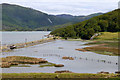 SH6516 : Flooded salt marsh near Garth Isaf  by Phil Champion