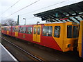 NZ3957 : Tyneside Metro : Unit 4026 At St Peter's Station, Sunderland by Richard West