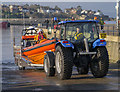 J5082 : Bangor Lifeboat and tractor by Rossographer