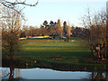 SP2965 : Floodmeadow, Myton, River Avon by Emscote Gardens, Warwick 2014, December 28 by Robin Stott