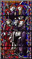 TQ8009 : Detail of east window, Christ church, St Leonards by Julian P Guffogg