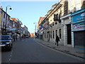 TL1998 : View along Westgate, Peterborough by Paul Bryan