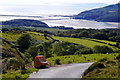 SH6514 : View towards Barmouth from the road between Arthog and Cregennen Lakes by Phil Champion