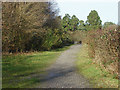 SU8262 : Path beside the railway by Alan Hunt