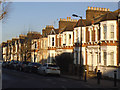 TQ3574 : Terraced houses, Athenlay Road by Stephen Craven