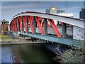 SJ8196 : Trafford Road Swing Bridge, Manchester Ship Canal by David Dixon