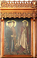 TQ3173 : Holy Trinity, Tulse Hill - Reredos detail by John Salmon