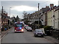 ST2999 : Emergency fire engine, Stafford Road, Griffithstown, Pontypool by Jaggery