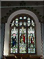 TM4160 : Stained Glass Window of St.Mary the Virgin Church, Friston by Geographer