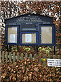 TM4560 : St.Andrew's Church Notice Board by Geographer