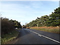 TM4558 : B1122 Leiston Road & footpath by Geographer