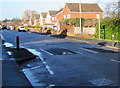 SO5239 : Church Road speed humps, Hereford by Jaggery