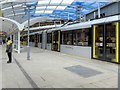 SJ8499 : Manchester Victoria Metrolink Platform (February 2015) by David Dixon