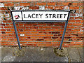 TM1744 : Lacey Street sign by Geographer