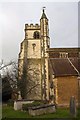 SU8168 : The tower of All Saints Church by Roger Templeman