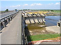 NY3564 : River Esk Bridge Launch (1) by Andrew Tryon