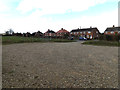 TM0477 : Entrance of Redgrave Cricket Ground by Geographer