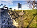 SD8232 : Marker Post and Shaft Cover above Gannow Tunnel by David Dixon