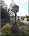 TM0475 : The Street & Botesdale Village sign by Geographer