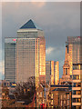 TQ3680 : Canary Wharf, London by Christine Matthews