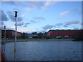 SP1983 : National Exhibition Centre from walkway over Pendigo Lake by Christopher Hilton