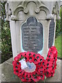 SE3644 : War Memorial - Whitegate (set of 3 images) by Betty Longbottom