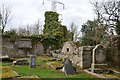 NS9786 : A corner of the graveyard, West Church Culross by Jim Barton