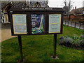 TM2483 : St.John the Baptist Church Notice Board by Geographer